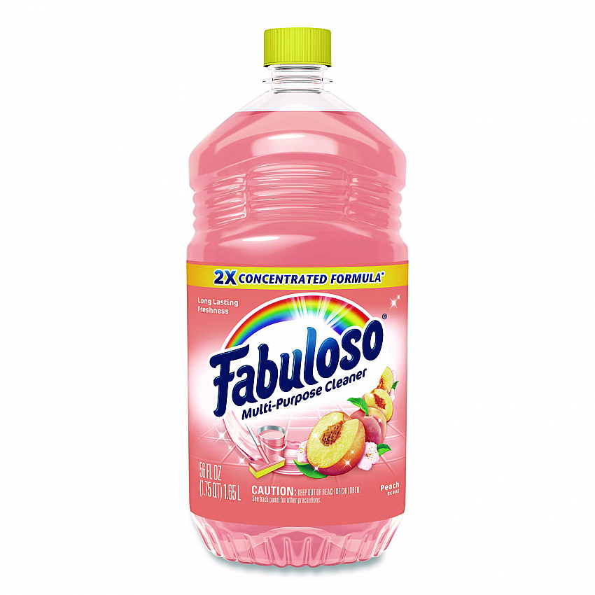 Multi-Use Cleaner, Peach Scent, 56 oz Bottle, 6/Carton (61046751)