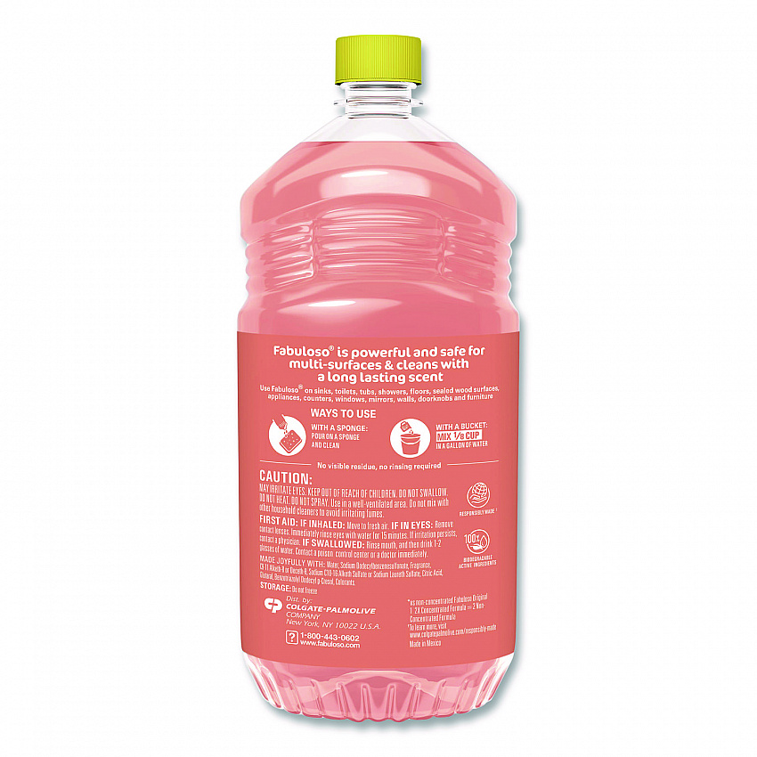 Multi-Use Cleaner, Peach Scent, 56 oz Bottle, 6/Carton (61046751)