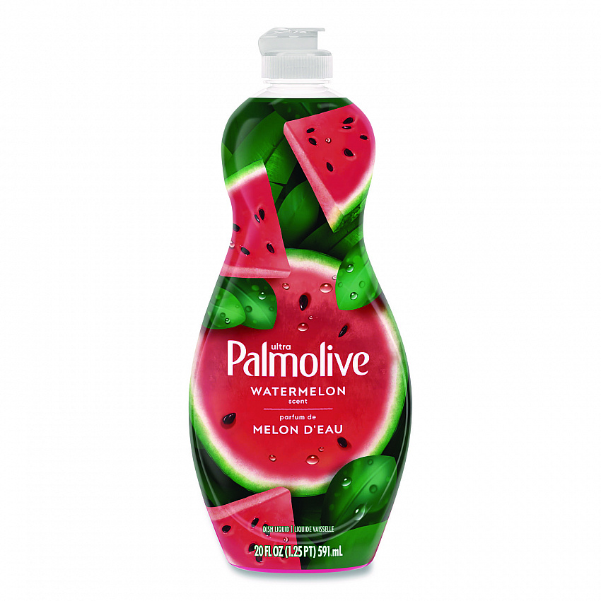 Dishwashing Liquid, Watermelon Scent, 20 oz Bottle, 9/Carton (61047428)