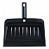 Flo-Pac Flexible Plastic Dustpan, 8 x 12, Plastic, Black (36143703)