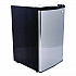 4.4 Cu.Ft. Auto-Defrost Refrigerator, 19.25 x 22 x 33, Black with Stainless Steel Door (AR4456SS)