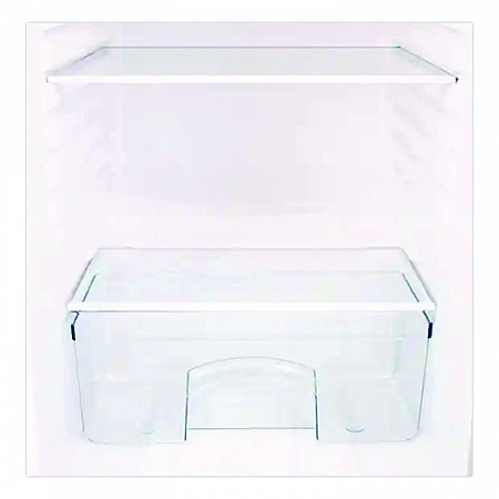 4.4 Cu.Ft. Auto-Defrost Refrigerator, 19.25 x 22 x 33, Black with Stainless Steel Door (AR4456SS)