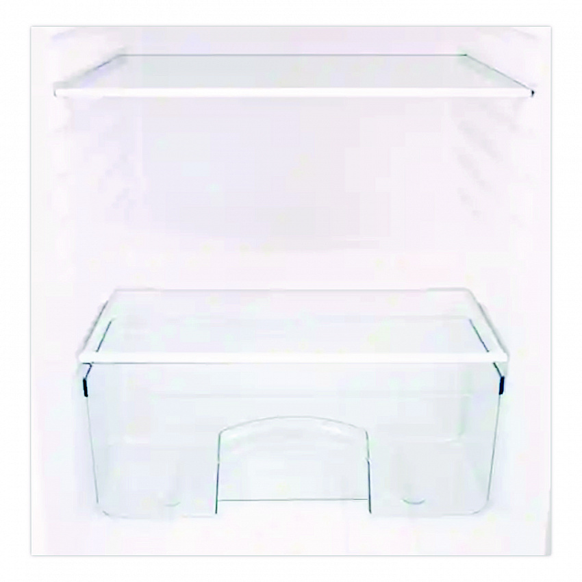 4.4 Cu.Ft. Auto-Defrost Refrigerator, 19.25 x 22 x 33, Black with Stainless Steel Door (AR4456SS)