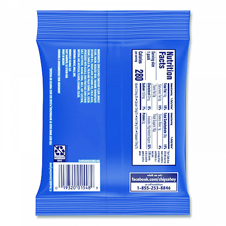 Chocolate Chip Cookies - Single Serve, 2 oz Packets, 60/Carton (NFG015480)