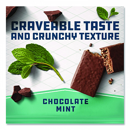 Builders Protein Bar, Chocolate Mint, 2.4 oz Bar, 12 Bars/Box (CCC160044)