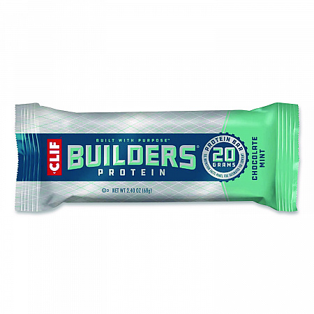 Builders Protein Bar, Variety Pack, Chocolate Mint/Chocolate Peanut Butter, 2.4 oz Bar, 18 Bars/Box (22000543)