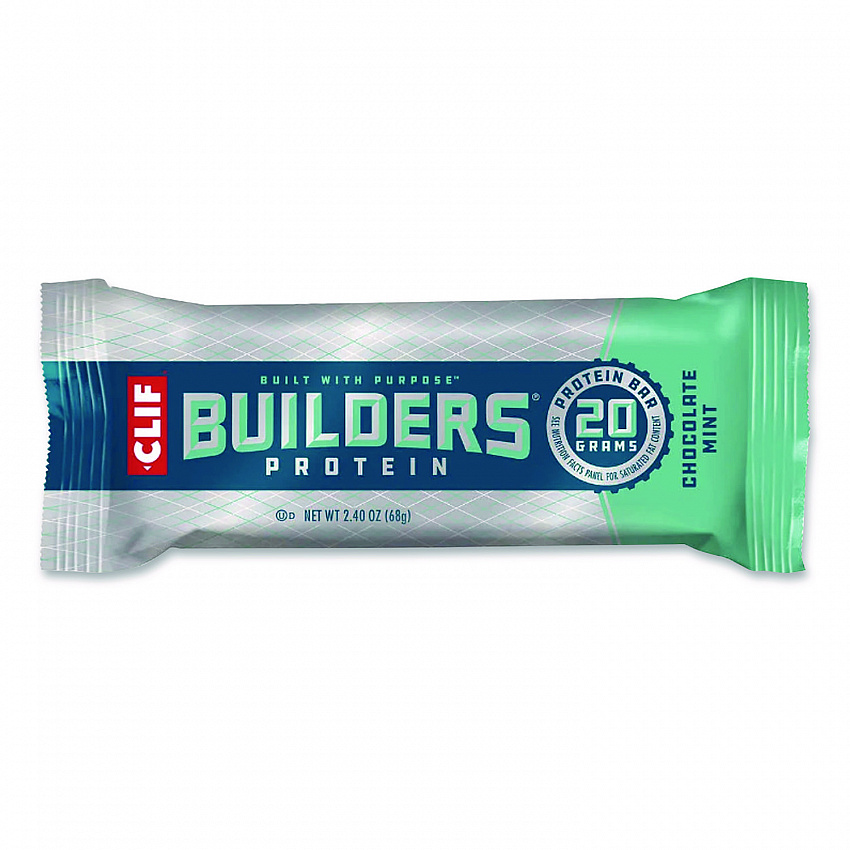 Builders Protein Bar, Variety Pack, Chocolate Mint/Chocolate Peanut Butter, 2.4 oz Bar, 18 Bars/Box (22000543)