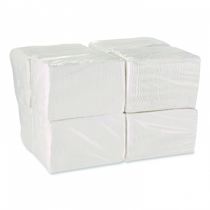 Acclaim 1/4 Fold Paper Dinner Napkins, White, 1-Ply, 16 x 16, 500/Pack, 8 Packs/Carton (36202)