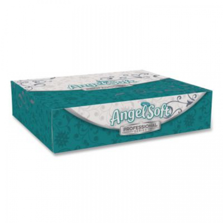 Angel Soft ps Facial Tissue, 2-Ply, White, 50 Sheets/Box, 60 Boxes/Carton (48550)