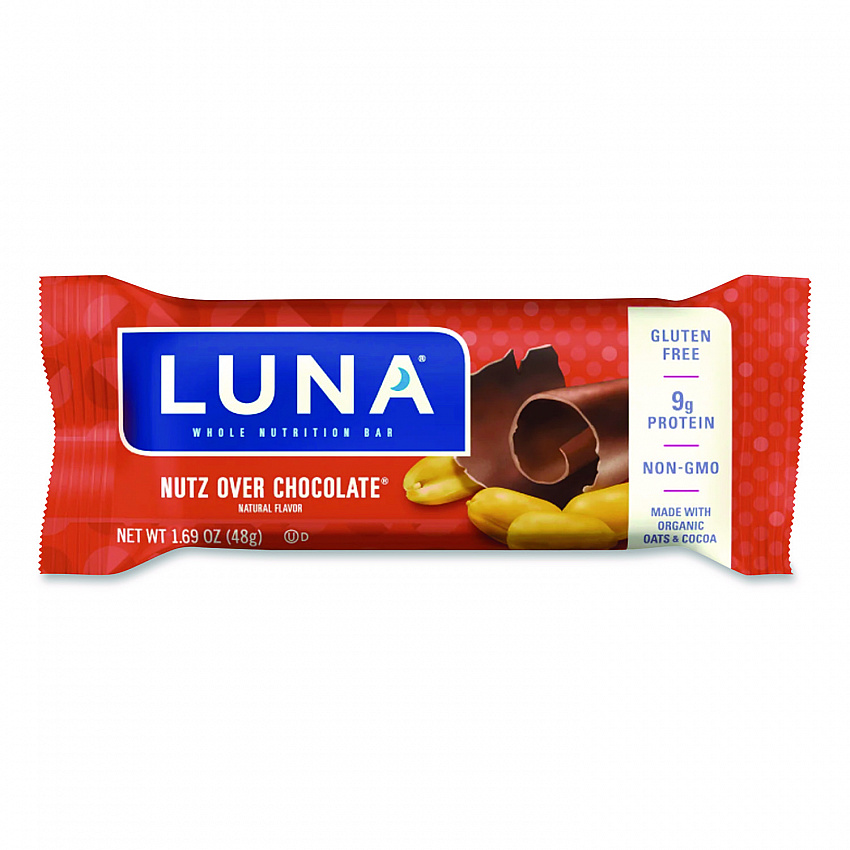 Whole Nutrition Bar, Nutz Over Chocolate, 1.69 oz Bar, 15 Bars/Box (CCC30310)