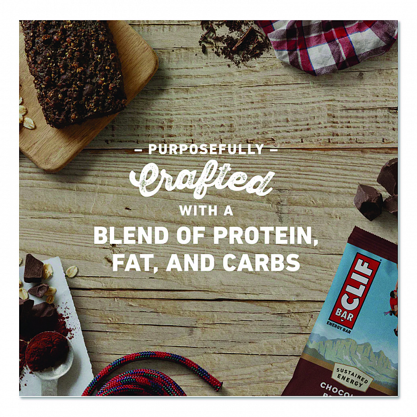 Energy Bar, Chocolate Brownie, 2.4 oz Bar, 12 Bars/Box (CCC50180)