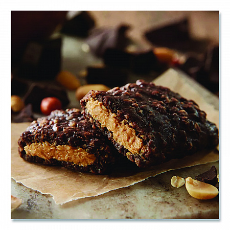 Nut Butter Filled Energy Bar, Chocolate Peanut Butter, 1.76 oz Bar, 12 Bars/Box (CCC56801)