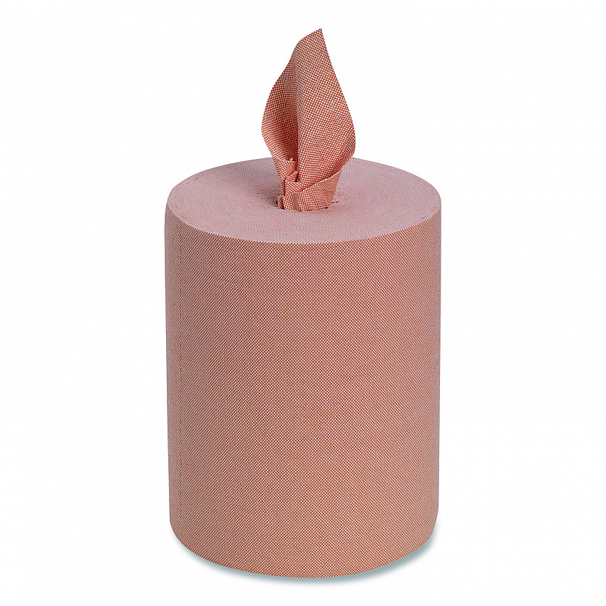 Medium-Duty Wiper Refill, 1-Ply, 10 x 13, Unscented, Orange, 200/Roll, 2 Rolls/Carton (20041)