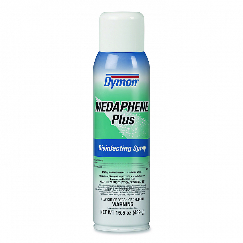 Medaphene Plus Disinfectant Spray, 15.5 oz Aerosol Spray, 12/Carton (35720)
