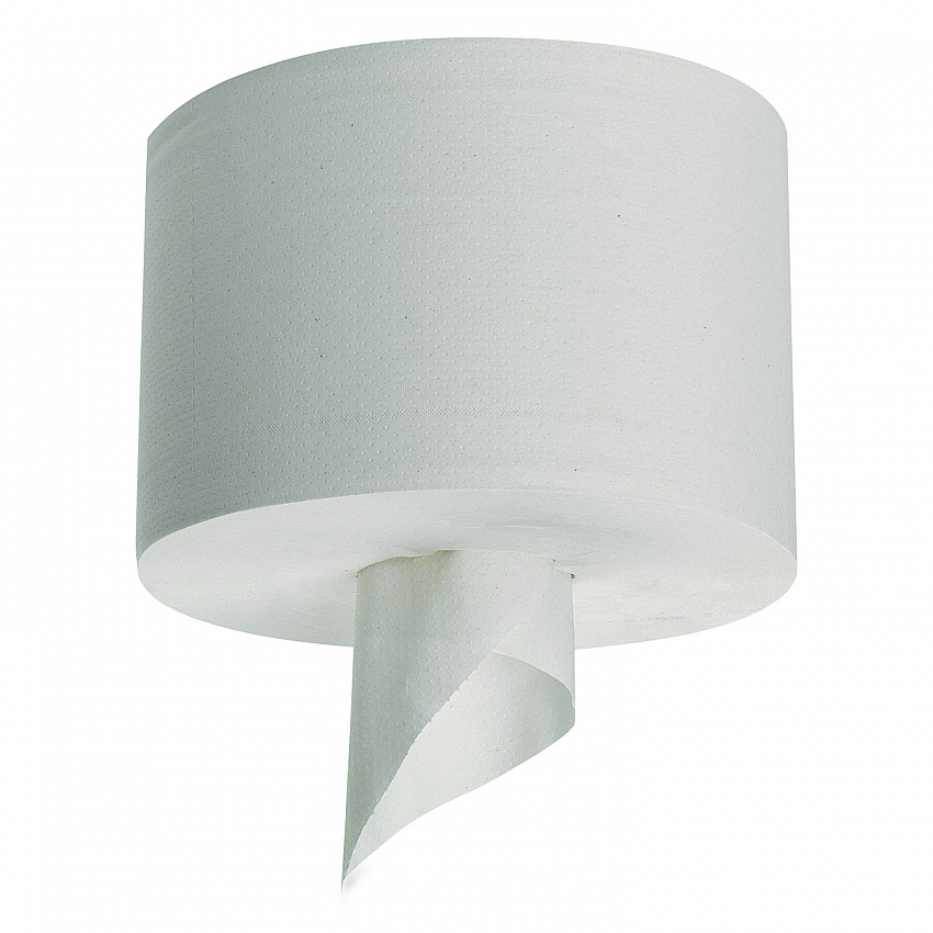 High Capacity Center-Pull Tissue, Septic Safe, 2-Ply, White, 1,000 Sheets/Roll, 6 Rolls/Carton (19510)
