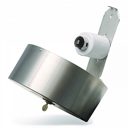 Stainless Steel Jumbo Roll Tissue Dispenser, 10.75 x 4.44 x 10.75, Stainless Steel (59448)