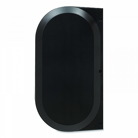Compact Vertical Double Roll Coreless Tissue Dispenser, 14.06 x 6.69 x 8.19, Black (56790A)