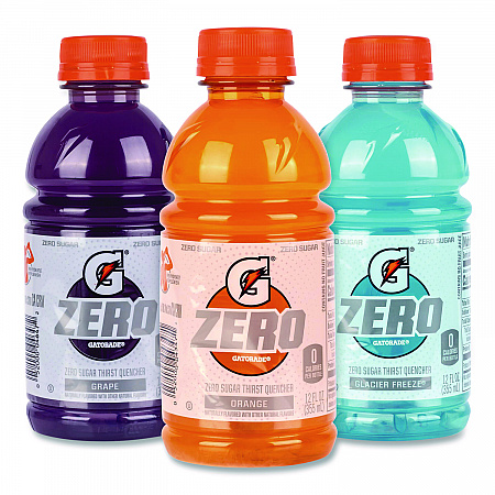 Zero Variety Pack, Assorted Flavors, 12 oz Bottle, 28/Carton (22002527)