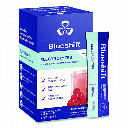 Electrolyte Lemon Raspberry Drink Mix, 0.24 oz Packets, 10/Pack, 2 Packs/Carton (60004165)