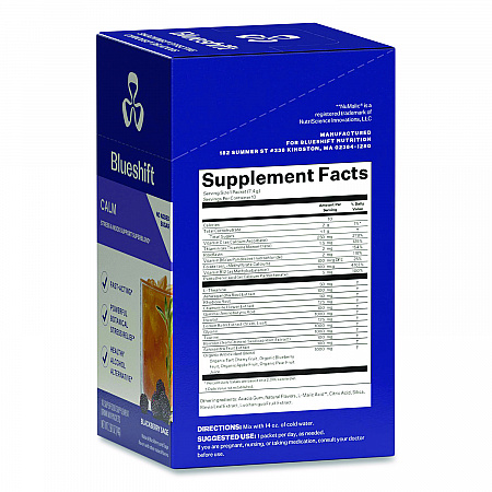 Calm Blackberry Sage Drink Mix, 0.23 oz Packets, 10/Pack, 2 Packs/Carton (60004168)