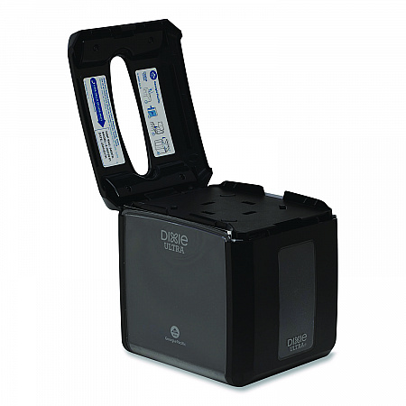Tabletop Napkin Dispenser, 7.6 x 6.1 x 7.2, Black (54527A)