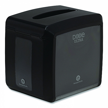 Tabletop Napkin Dispenser, 7.6 x 6.1 x 7.2, Black (54527A)