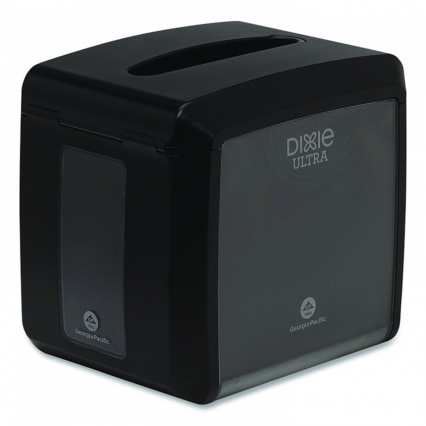 Tabletop Napkin Dispenser, 7.6 x 6.1 x 7.2, Black (54527A)