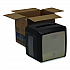 Tabletop Napkin Dispenser, 7.6 x 6.1 x 7.2, Stainless Black (54528A)