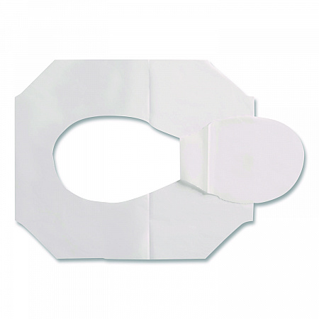 Safe-T-Gard Half-Fold Toilet Seat Covers, 14.5 x 17, White, 250/Pack, 20 Packs/Carton (47046)