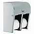 Compact Quad Vertical Four-Roll Coreless Dispenser, 11.75 x 6.9 x 13.25, Stainless Steel (56748)