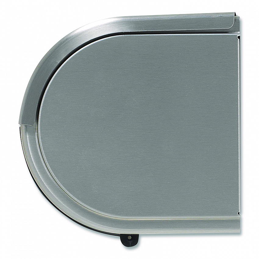 Compact Coreless Side-by-Side Double Roll Tissue Dispenser, 10.13 x 6.75 x 7.13, Stainless Steel (56798)