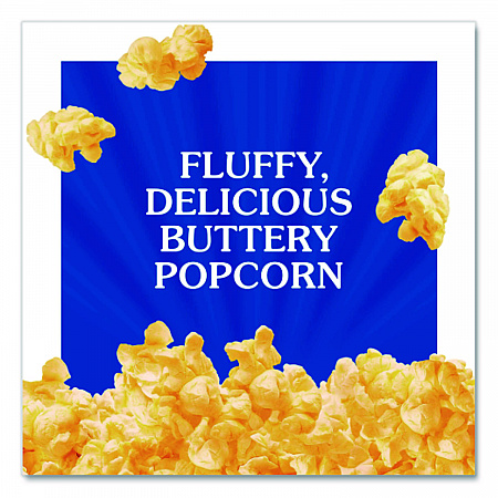 Microwave Popcorn, Butter, 2.75 oz Bag, 36/Carton (GOV23223)