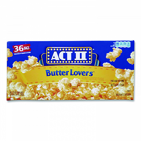 Microwave Popcorn, Butter, 2.75 oz Bag, 36/Carton (GOV23223)