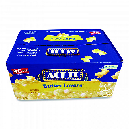 Microwave Popcorn, Butter, 2.75 oz Bag, 36/Carton (GOV23223)