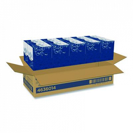 ps Ultra Facial Tissue, 2-Ply, White, 96 Sheets/Box, 10 Boxes/Carton (4636014)