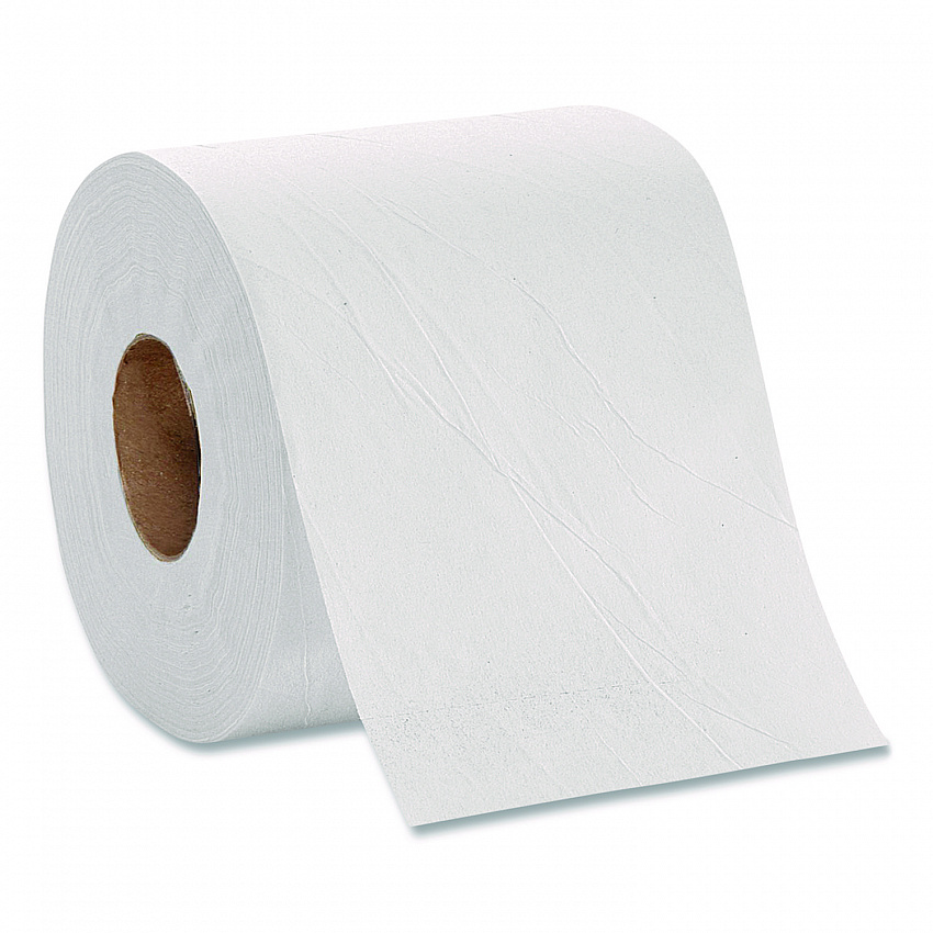 Pacific Blue Basic High-Capacity Bathroom Tissue, Septic Safe, 2-Ply, White, 1,000 Sheets/Roll, 48 Rolls/Carton (1944801)