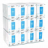 Pacific Blue Select Disposable Patient Care Washcloths, 1-Ply, 10 x 13, Unscented, White, 55/Pack, 24 Packs/Carton (29506)