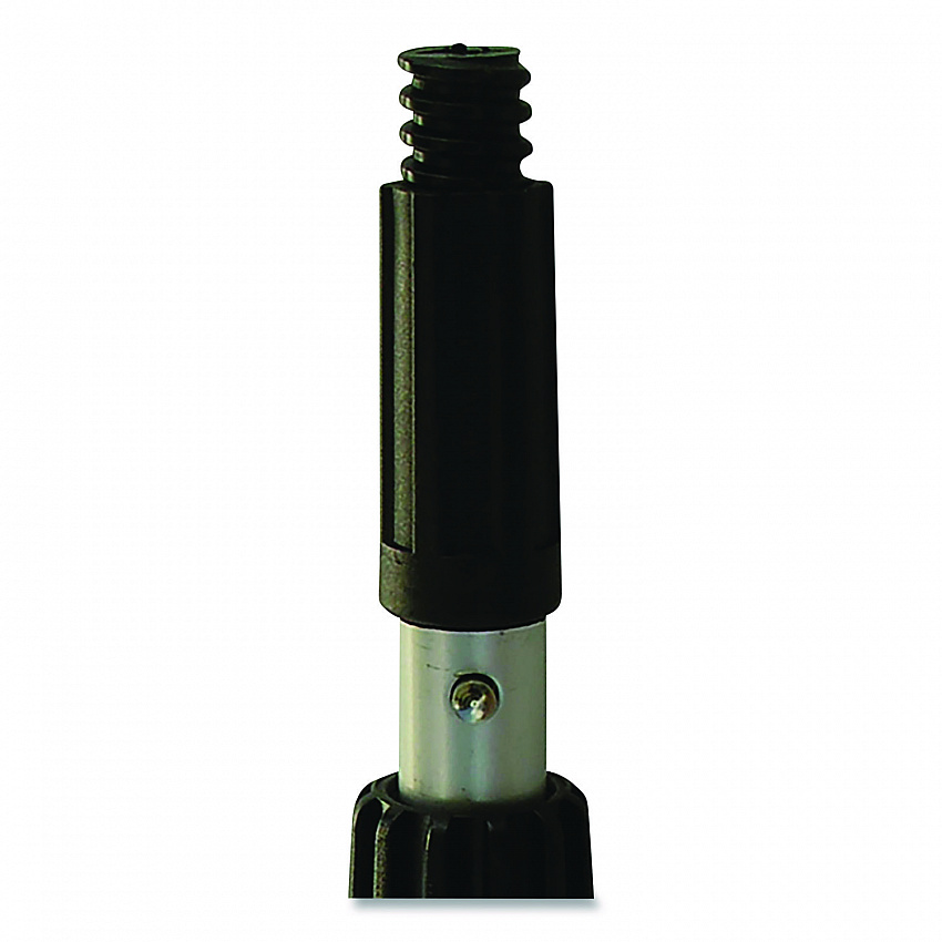Aluminum Extension Pole, Two Sections, 8 ft, Silver/Black (8POLE6)
