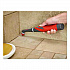 Reveal Power Scrubber, Red/White Nylon Bristles, 1.73