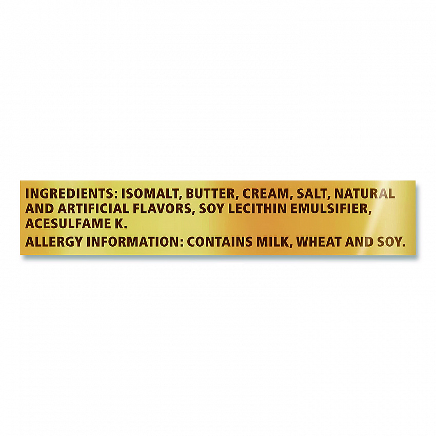 Hard Candies, Caramel, Individually Wrapped, 2.75 oz (SUL831498)