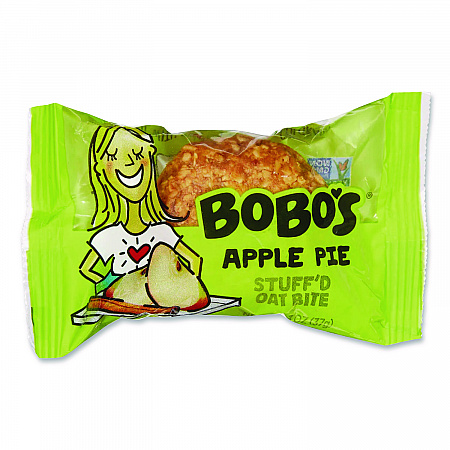Stuff'd Oatmeal Bites, Two-Flavor Multi-Pack: Apple Pie and Strawberry, 1.3 oz Individually Wrapped, 24/Carton (00125)