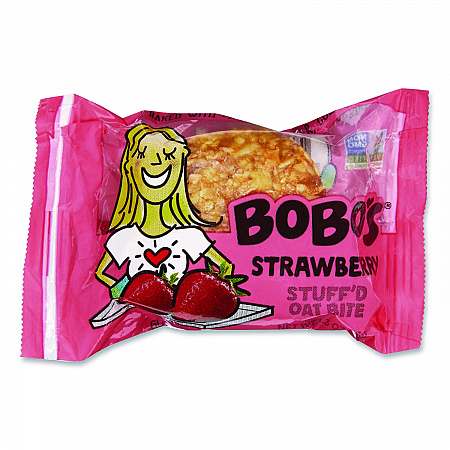 Stuff'd Oatmeal Bites, Two-Flavor Multi-Pack: Apple Pie and Strawberry, 1.3 oz Individually Wrapped, 24/Carton (00125)