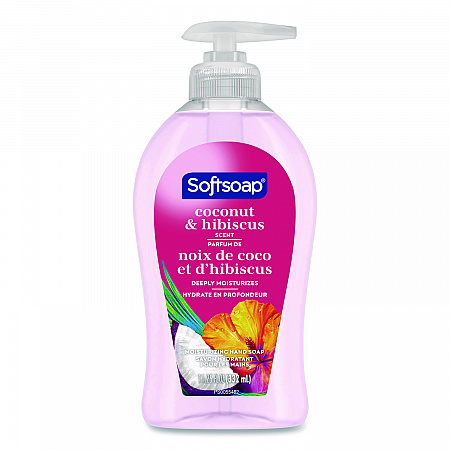 Liquid Hand Soap Pumps, Coconut and Hibiscus Scent, 11.25 oz, 6/Carton (US07157ACT)