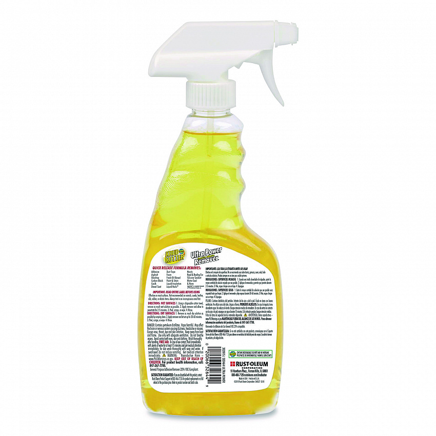 Ultra Power Specialty Adhesive Remover, 16 oz Spray Bottle, 6/Carton (302815)