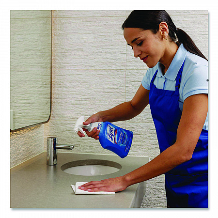 Disinfectant Bathroom Cleaner, Fresh Scent, 32 oz Spray Bottle, 12/Carton (04685CT)