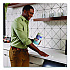 Disinfecting Wipes, 1-Ply, 7 x 7.25, Crisp Linen, White, 80 Wipes/Canister (89346)