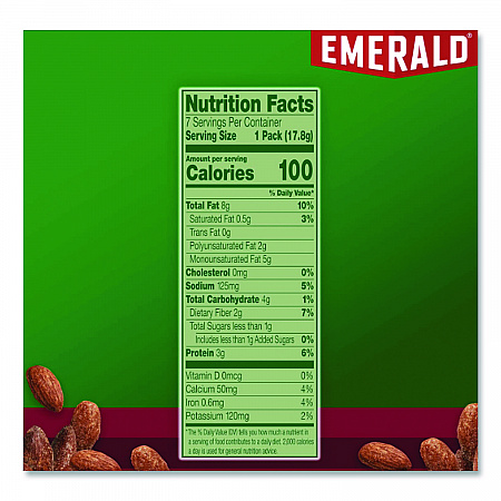 100 Calorie Pack Nuts, 0.63 oz Pack, 7/Box (DFW34895)