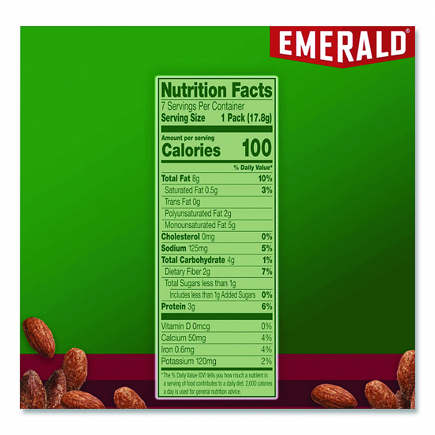 100 Calorie Pack Nuts, 0.63 oz Pack, 7/Box (DFW34895)