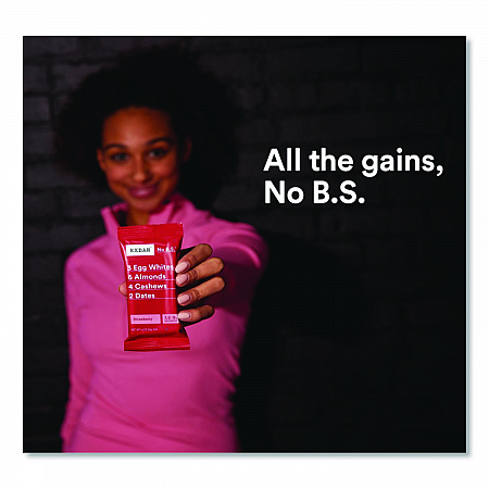Gluten-Free Strawberry Protein Bar, 1.83 oz Bar, 12/Box (KEE00580)