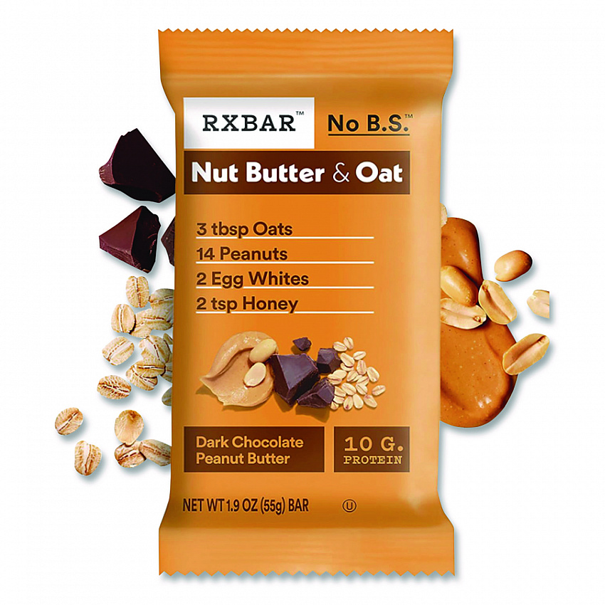 Gluten-Free Peanut Butter Dark Chocolate Protein Bar, 1.9 oz Bar, 12/Box (KEE00718)